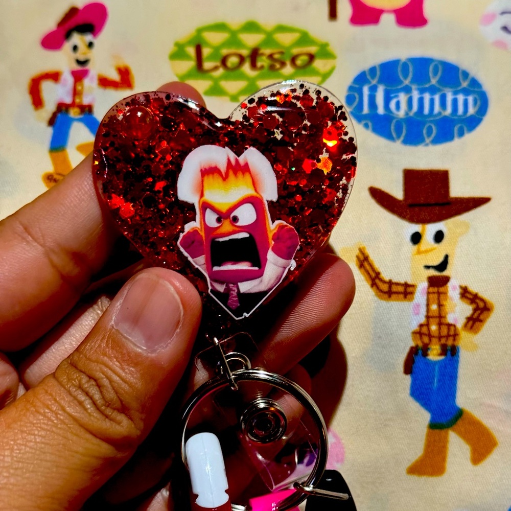 Anger badge reel